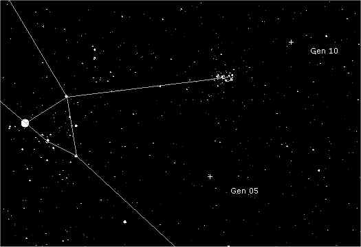 Avvicinamento alle Iadi e alle Pleiadi della cometa 2004_q2.